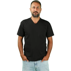Erkek Kısa Kollu V Yaka Tişört