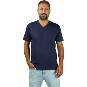 Erkek Kısa Kollu V Yaka Tişört