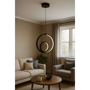 Joker Siyha Kasa Ledli Tekli Sarkıt Avize