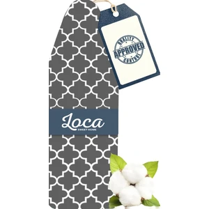 %100 Pamuk (55*140)CM Özel Yanmaz Yüzey 5mm Süngerli Ütü Masası Kılıfı Örtüsü Amerika Desen