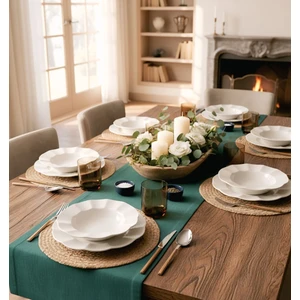 Kütahya Porselen Milena 51 Parça 12 Kişilik Yemek Takımı