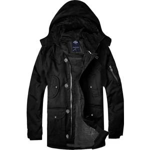 Softshell Su ve Soğuk Geçirmez Kapüşonlu Kısa Parka