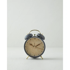 Lunel Masa Saati 13 cm Siyah