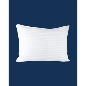 Solivane Otel Tipi Lüks Yastık Kılıfı | 83 Tel Pamuk Saten Çizgili Kumaş | Queen Size 60X80