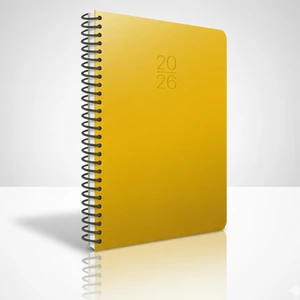 2026 Spiralli Sert Kapak Günlük AJANDA17X24 336 Sayfa 407-SEK