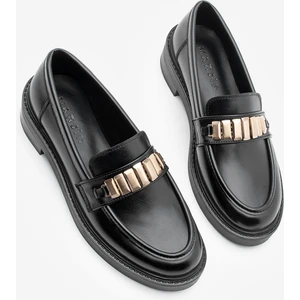 Kadın Loafer Makosen Tokalı Günlük Ayakkabı Vilyum