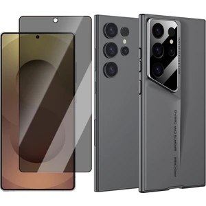 Samsung Galaxy S24 Ultra Kılıf Ultra Ince Kamera Korumalı Sert Rubber Zore Procase Kapak + Hayalet Cam Ekran Koruyucu