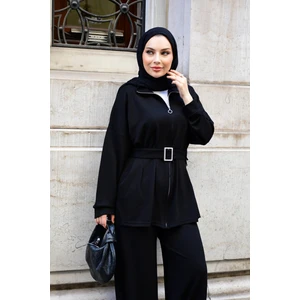 Kadın Alt Üst Takım |  • 0ysho Kumaş | Günlük–ofis–kombin | %100 Pamuk Pantolon Bluz