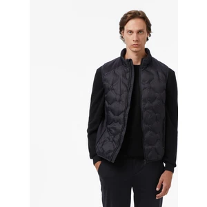 Erkek Siyah Regular Fit Yelek J57026T.0TB