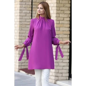 Esila Tesettür Tunik Mor