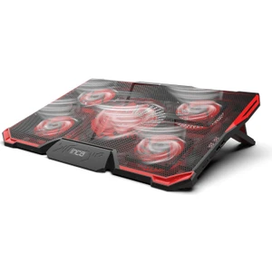 INC-611GMS Arrax Gamıng Notebook Cooler 5x Fan, 6 Steps, 2x Usb, 13 "-17"