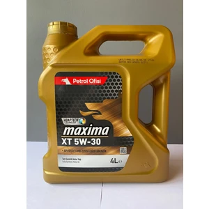 Petrol Ofisi Maxima Xt 5W-30 4 Litre Tam Sentetik Motor Yağı (05/2025 Üretim)