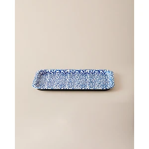 Madame Coco Reve Bleu Reneta Dikdörtgen Tepsi - Mavi/beyaz