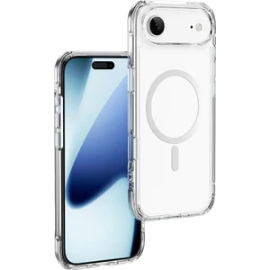 iPhone 17 Air Kılıf M-Safe Şarj Özellikli Wiwu MCC-702 Titanyum Pro Serisi Sert Pc Kapak Şeffaf