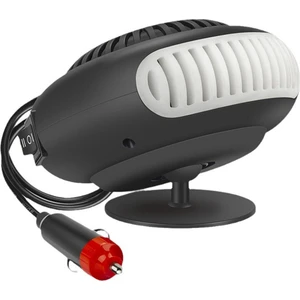 12V 120W Taşınabilir Oto Isıtıcı Buz Çözücü Elektrikli Isıtıcı Ön Cam 360 Derece Dönebilen Isıtma Soğutma Fanı (Yurt Dışından)