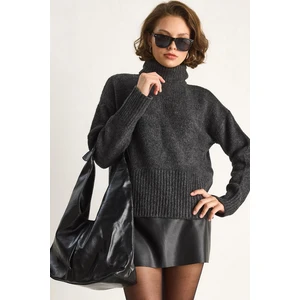 Kadın Balıkçı Yaka Kazak