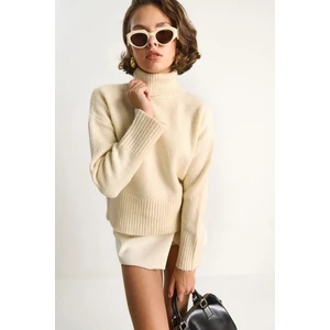 Kadın Balıkçı Yaka Kazak