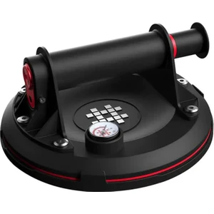 Shijing Tools P611 Hava Pompalı Basınç Ölçerli Vantuz - Cam Granit Seramik Ayna Taşıma Vantuzu