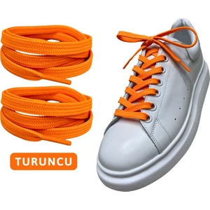 120 cm Yassı Spor Ayakkabı Bağcığı, Sneakers Bağcık, Yassı Ayakkabı Bağcığı 1 Çift