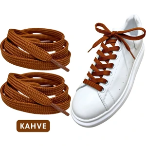 120 cm Yassı Spor Ayakkabı Bağcığı, Sneakers Bağcık, Yassı Ayakkabı Bağcığı 1 Çift