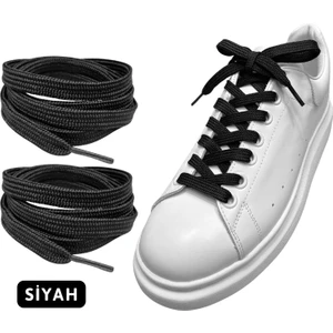 120 cm Yassı Spor Ayakkabı Bağcığı, Sneakers Bağcık, Yassı Ayakkabı Bağcığı 1 Çift