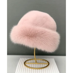 Kadın Peluş Şapka – Yumuşak Kürk Görünümlü Bere