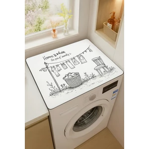 Valerine Life Çamaşır Kurutma Makinesi Matı Örtüsü 60X60CM Kaymaz Sıvı Geçirmez Silinebilir 27251011