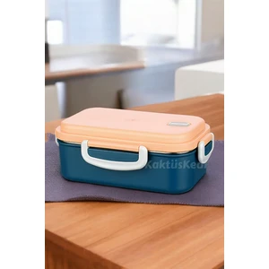 Aurora Paslanmaz Çelik Sızdırmaz Yemek Kabı - Beslenme Kabı Lacivert  7178041