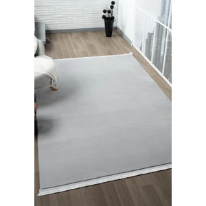 Yıkanabilir Kaymaz Taban Gri Post Peluş Halı Kesme Yolluk Oturma Odası Salon Yatak Odası Halısı