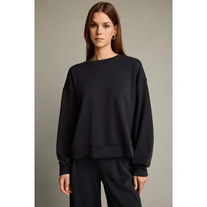 Bisiklet Yaka Modal Sweatshirt G2913AX25AU