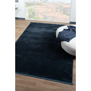 Yıkanabilir Kaymaz Taban Mavi Post Peluş Halı Kesme Yolluk Oturma Odası Salon Yatak Odası Halısı