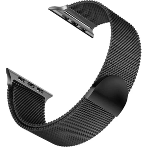 Apple Watch Series 11 46MM Kordon Luxe Metal Twist Siyah