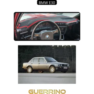 Bmw E30TORPİDO Koruma Halısı Siyah Kenar