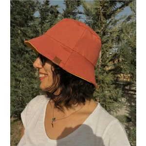 Anne Model Çift Taraflı Bucket Şapka - Uv Güneş Korumalı