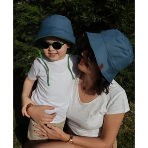 Anne Model Çift Taraflı Bucket Şapka - Uv Güneş Korumalı