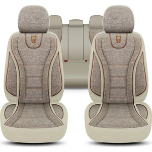 City Serisi Renault Kangoo 2008-2020 ile Uyumlu Koltuk Kılıfı, Bej