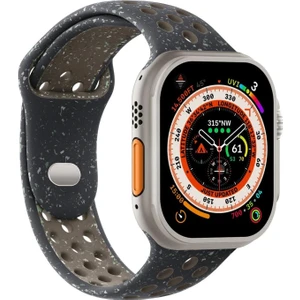 Apple Watch Ultra 3 Kordon Flame Circle Siyah