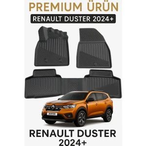Renault Duster 2024+ Uyumlu 3D Oto Paspas Premium