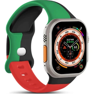 Apple Watch Se 3 44MM Kordon Activeflex Wristband Black Unity