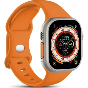 Apple Watch Series 11 42MM Kordon Activeflex Wristband Turuncu