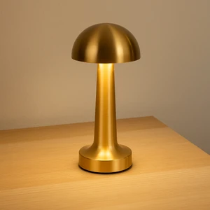 - Atina Gold Masa Lambası  (Ayarlanabilir 3 Renk, Dokunmatik, Şarjlı)