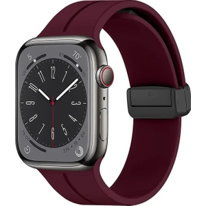 Apple Watch Series 11 46MM Kordon Ribbon Line Mor