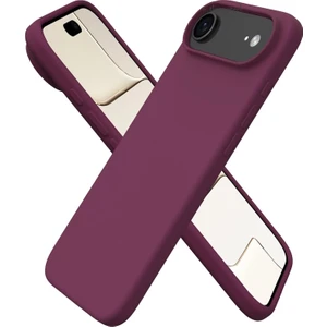 M.TK Moveteck iPhone 17 Air Kılıf Lansman Kamera Çıkıntılı Içi Kadife Yumuşak Renkli Silikon Mat Hisli Süet Kapak