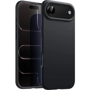 M.TK Moveteck iPhone 17 Air Kılıf Lansman Kamera Çıkıntılı Içi Kadife Yumuşak Renkli Silikon Mat Hisli Süet Kapak