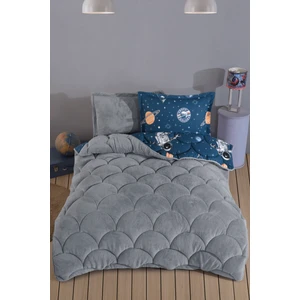 Wellsoft Tek Kişilik Uyku Seti Çift Taraflı Galaxy