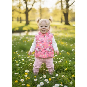 Laura Baby Renkli Sevimli Desen Kız Bebek/çocuk Şişme Yelek