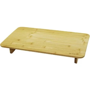 Ablito Home PBT-639 Dikdörtgen, Mini Sofra Model, Ayaklı Bambu Ahşap Kesim Panosu 65CM