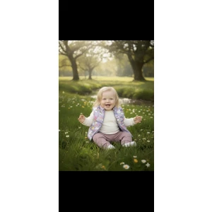 Laura Baby Renkli Sevimli Desen Kız Bebek/çocuk Şişme Yelek