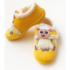 Gezer Çocuk Kuzu Desenli Panduf