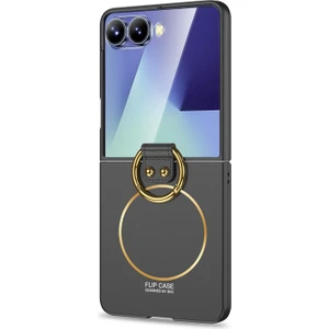 Samsung Galaxy Z Flip 7 Kılıf Ring Fall Magsafe Siyah